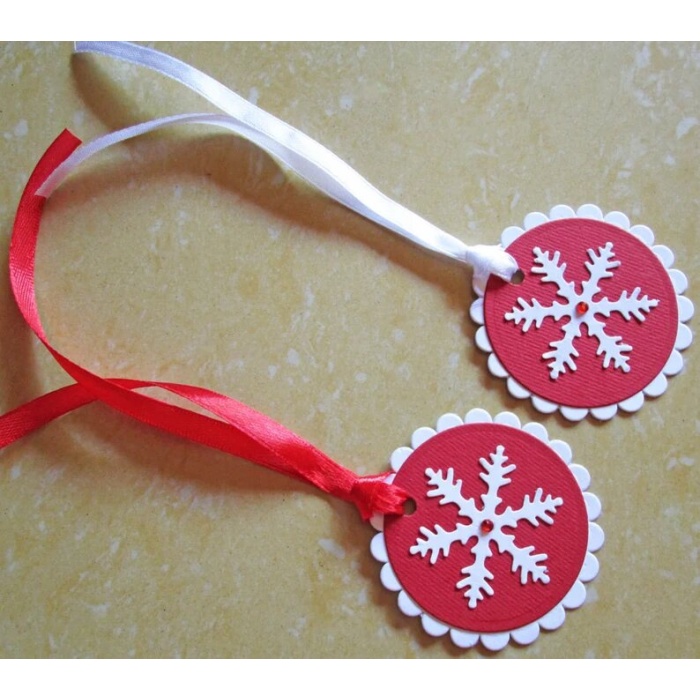 Snowflakes Christmas Gift Tags – Christmas Tags – Holiday Gift Tags – Christmas Gifts – Christmas Wrapping – Christmas Gift Wrap – Set of 10 | Save 33% - Rajasthan Living 7
