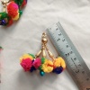 Pair of Boho Multicolor with sound Bell Pom Pom Tassels, Festiv Christmas Decoration home decor, Jacket Accesories, Lehenga Jewellery making | Save 33% - Rajasthan Living 12