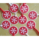 Snowflakes Christmas Gift Tags – Christmas Tags – Holiday Gift Tags – Christmas Gifts – Christmas Wrapping – Christmas Gift Wrap – Set of 10 | Save 33% - Rajasthan Living 12