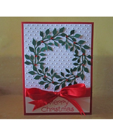 Wreath Christmas Cards – Embossed Christmas Card Sets – Holiday Cards – Boxed Christmas Cards – Holiday Card Set – Merry Christmas Card Sets | Save 33% - Rajasthan Living