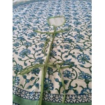 Christmas Tree Skirt 60″ Round Olive Green Flower Design Hand Block Printed Christmas Flower Merry Xmas Tree Pattern Skirts Handmade | Save 33% - Rajasthan Living 17