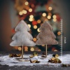 Holiday Handmade leather Christmas Trees | Christmas Ornament Table decoration | Xmas Gift | Farmhouse Christmas Decor | Save 33% - Rajasthan Living 16