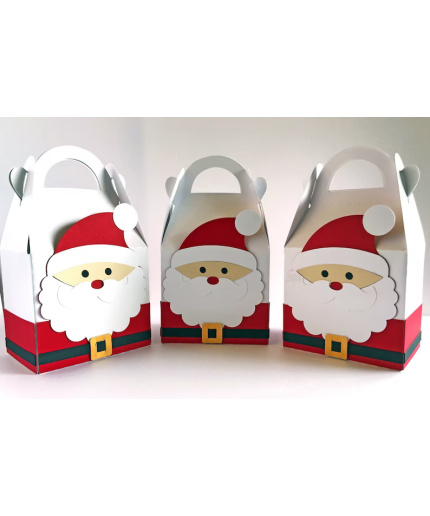 Christmas Gift Boxes, Christmas Boxes, Christmas Eve Boxes, Christmas Decoration, Holiday Gift Box, Santa Christmas Favor Goody Treat Box-10 | Save 33% - Rajasthan Living