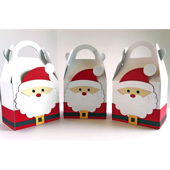 Christmas Gift Boxes, Christmas Boxes, Christmas Eve Boxes, Christmas Decoration, Holiday Gift Box, Santa Christmas Favor Goody Treat Box-10 | Save 33% - Rajasthan Living 5