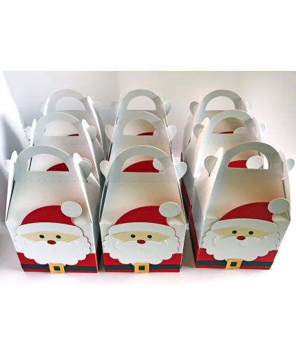 Christmas Gift Boxes, Christmas Boxes, Christmas Eve Boxes, Christmas Decoration, Holiday Gift Box, Santa Christmas Favor Goody Treat Box-10 | Save 33% - Rajasthan Living 3