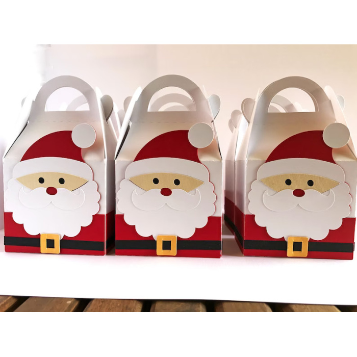 Christmas Gift Boxes, Christmas Boxes, Christmas Eve Boxes, Christmas Decoration, Holiday Gift Box, Santa Christmas Favor Goody Treat Box-10 | Save 33% - Rajasthan Living 7
