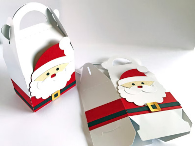 Christmas Gift Boxes, Christmas Boxes, Christmas Eve Boxes, Christmas Decoration, Holiday Gift Box, Santa Christmas Favor Goody Treat Box-10 | Save 33% - Rajasthan Living 14