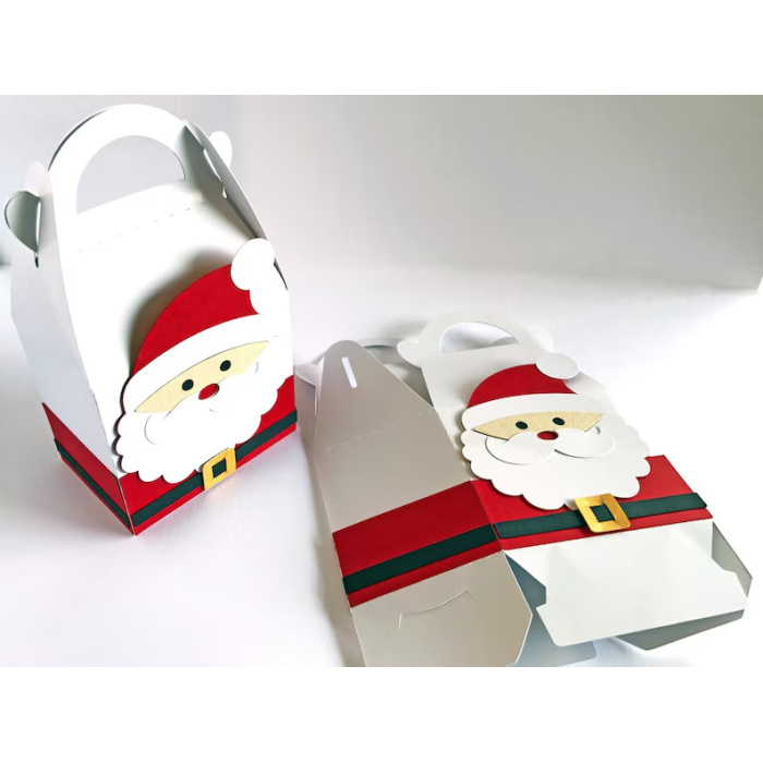 Christmas Gift Boxes, Christmas Boxes, Christmas Eve Boxes, Christmas Decoration, Holiday Gift Box, Santa Christmas Favor Goody Treat Box-10 | Save 33% - Rajasthan Living 9