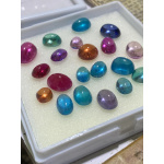 AAA Flawless Ceylon Sapphire Cabochon Loose Mix Lot Gemstone Multi Sapphire Christmas Jewelry And Ring Making Sapphire Cabochon Earrings | Save 33% - Rajasthan Living 11