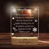 Personalized Christmas Table night lamp Acrylic | Save 33% - Rajasthan Living 10