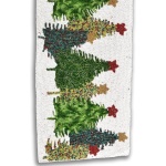 Christmas Tree Table Runner, Handmade Table Runner, Beaded Table Topper 13X36 Inch | Save 33% - Rajasthan Living 18