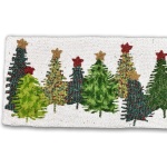 Christmas Tree Table Runner, Handmade Table Runner, Beaded Table Topper 13X36 Inch | Save 33% - Rajasthan Living 22