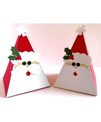 10 Christmas candy boxes, Christmas Gift Boxes, Christmas decoration, Christmas Boxes, Santa Claus, Treat Boxes, Holiday Boxes | Save 33% - Rajasthan Living