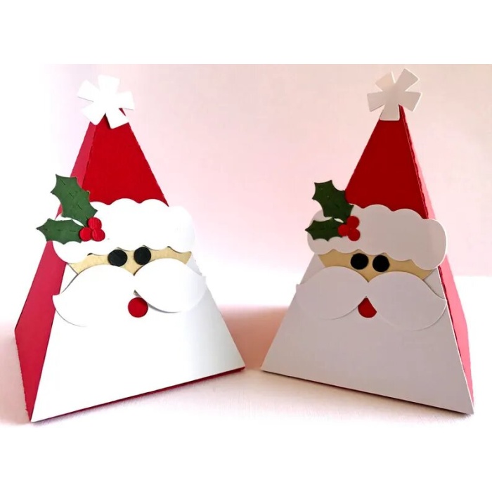 10 Christmas candy boxes, Christmas Gift Boxes, Christmas decoration, Christmas Boxes, Santa Claus, Treat Boxes, Holiday Boxes | Save 33% - Rajasthan Living 5