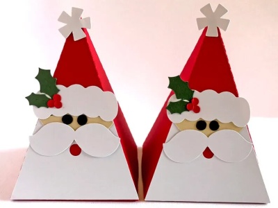 10 Christmas candy boxes, Christmas Gift Boxes, Christmas decoration, Christmas Boxes, Santa Claus, Treat Boxes, Holiday Boxes | Save 33% - Rajasthan Living 12