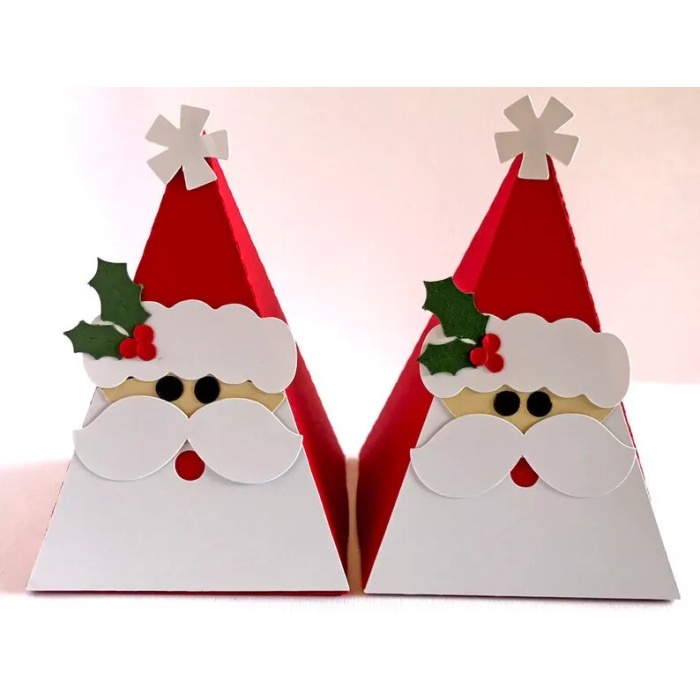 10 Christmas candy boxes, Christmas Gift Boxes, Christmas decoration, Christmas Boxes, Santa Claus, Treat Boxes, Holiday Boxes | Save 33% - Rajasthan Living 7
