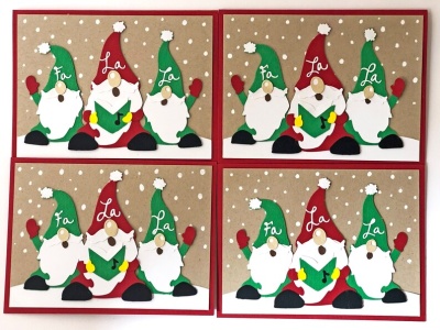 Gnome Christmas Cards, Nordic Christmas Card Set, Funny Holiday Card Set, Boxed Christmas Cards, Merry Christmas Card Pack-Set of 4 | Save 33% - Rajasthan Living 12