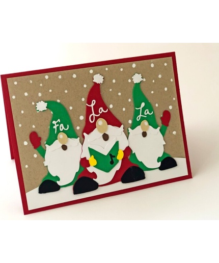 Gnome Christmas Cards, Nordic Christmas Card Set, Funny Holiday Card Set, Boxed Christmas Cards, Merry Christmas Card Pack-Set of 4 | Save 33% - Rajasthan Living 3