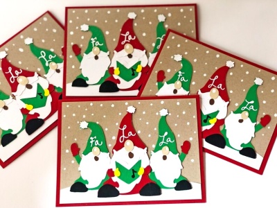 Gnome Christmas Cards, Nordic Christmas Card Set, Funny Holiday Card Set, Boxed Christmas Cards, Merry Christmas Card Pack-Set of 4 | Save 33% - Rajasthan Living 14