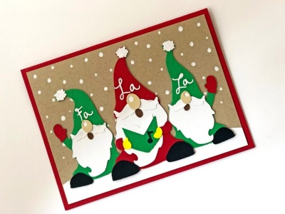 Gnome Christmas Cards, Nordic Christmas Card Set, Funny Holiday Card Set, Boxed Christmas Cards, Merry Christmas Card Pack-Set of 4 | Save 33% - Rajasthan Living 15