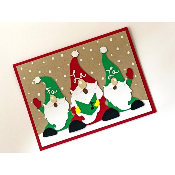 Gnome Christmas Cards, Nordic Christmas Card Set, Funny Holiday Card Set, Boxed Christmas Cards, Merry Christmas Card Pack-Set of 4 | Save 33% - Rajasthan Living 8