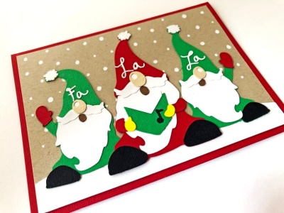 Gnome Christmas Cards, Nordic Christmas Card Set, Funny Holiday Card Set, Boxed Christmas Cards, Merry Christmas Card Pack-Set of 4 | Save 33% - Rajasthan Living 17