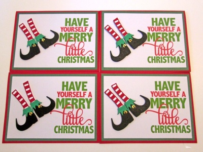 Elf Christmas Cards – Cute Holiday Cards – Boxed Christmas Card Sets – Holiday Card Set – Merry Christmas Card Pack – Set of 4 | Save 33% - Rajasthan Living 12