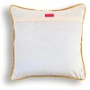 Christmas pillow cover, white and gold, script, merry Christmas, quilted, embroidered pillow size 16″X 16″ | Save 33% - Rajasthan Living 12