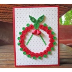 Quilled Christmas Card, Wreath Holiday Card, Paper Quilling, Merry Christmas Card | Save 33% - Rajasthan Living 13
