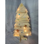 Handmade Wooden Christmas Tree Wood Christmas tree Ornament Table decoration | Wood Christmas Tree VILLAGE | Save 33% - Rajasthan Living 9